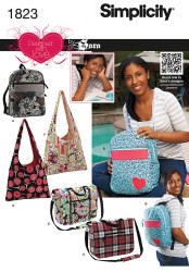 1823 BACKPACK, MESSENGER BAG, SHOULDER BAG PATTERN